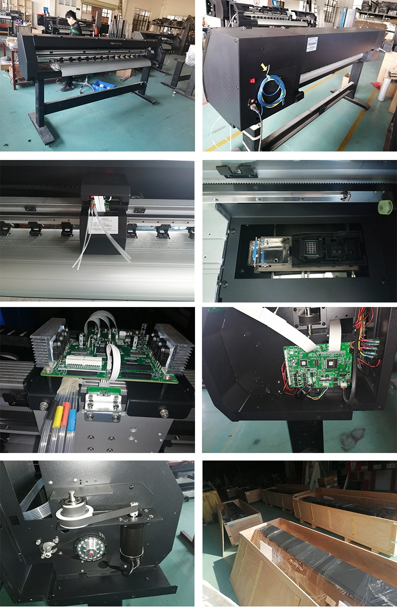 1.8m XP600/Tx800 Printhead Vinyl PP Printing Machine Eco Solvent Plotter