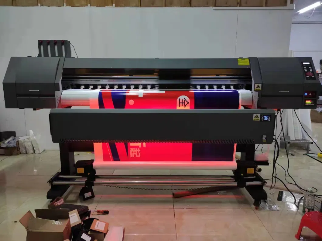 1.6m/1.8m Eco Solvent Printer with Dx5/XP600/I3200 Printeads Large Format Printer