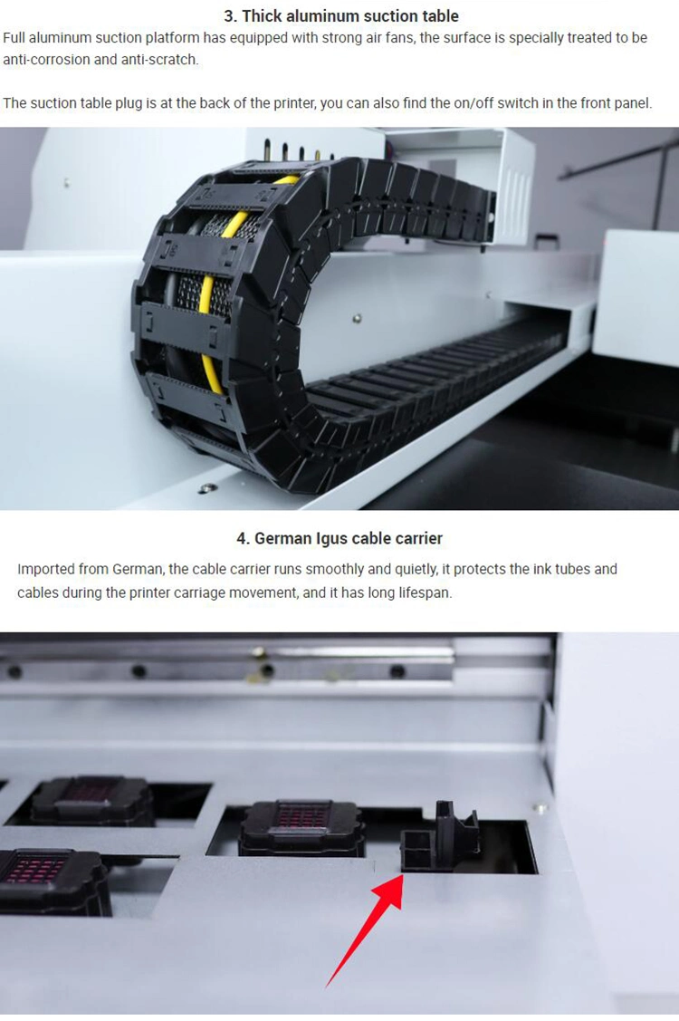 Flagship Rainbow Printer UV Flatbed A2+ for Acrylic Key Chain UV Printer