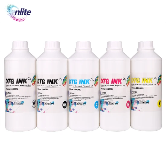 5colors DTG Ink 1000ml Price Concessions DTG Dx5 Ink