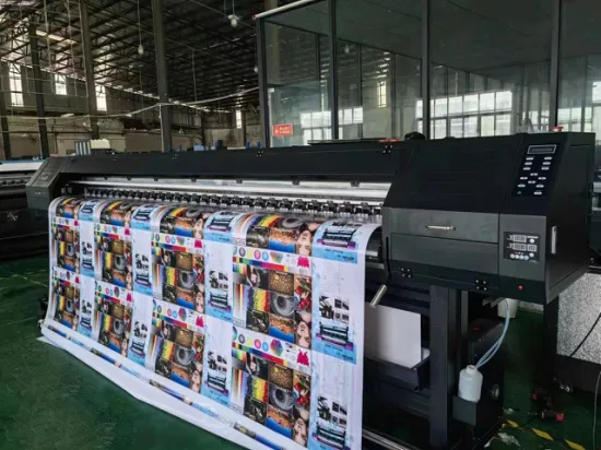 Dual Head 3.2m I3200 Printheads Eco Solvent Printer Large Format Printer