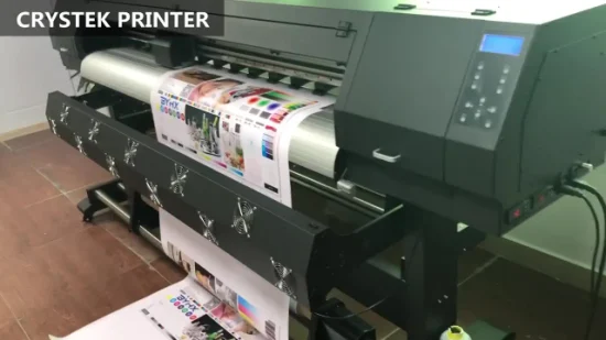 1.6m/1.8m Large Format Flex Banner Printing Machine Vinyl Canvas Paper Eco Solvent Printer