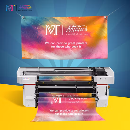 Mt Mtutech Digital Direct to Fabric Printer Sublimation Textile Printer for Home Textile Printing